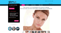 Desktop Screenshot of en.glamya.com